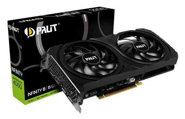 VGA Palit GeForce® RTX 4060 8GB Infinity 2