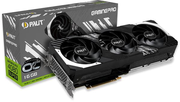 VGA Palit GeForce® RTX 4080 Super 16GB Gaming Pro OC