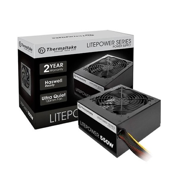 THERMALTAKE POWER SUPPLY ATX 550W  LITEPOWER BLACK