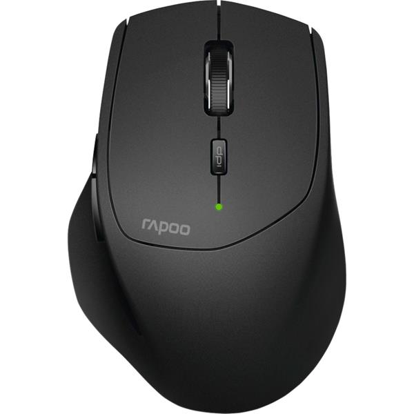 RAPOO MT550 BLACK MULTI-MODE WIRELESS MOUSE