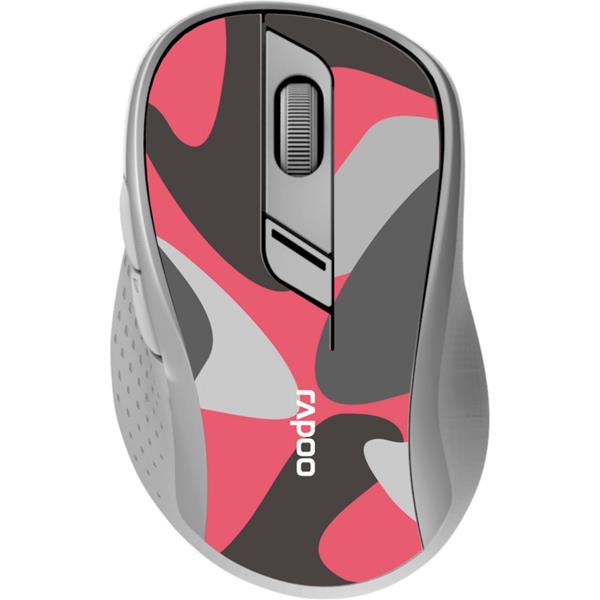 RAPOO M500 CAMOUFLAGE/RED MULTI-MODE WIRELESS MOUSE