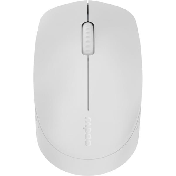 RAPOO M100 SILENT LIGHT GREY MULTI-MODE WIRELESS MOUSE