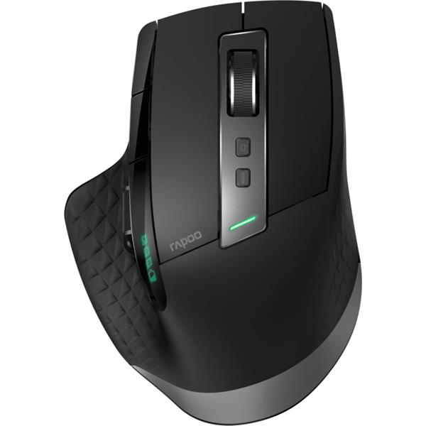 RAPOO MT750S BLACK MULTIMODE WIRELESS LASER MOUSE