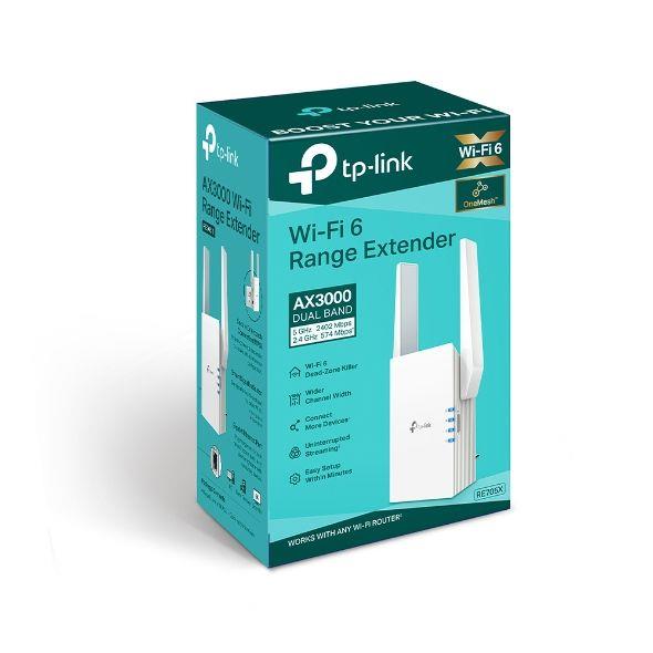 Tp-Link Ax3000 Mesh Wifi 6 Extender Re705X Re705X