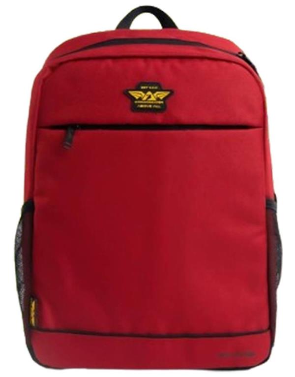 ARMAGGEDDON 15.6 LAPTOP ECO BACKPACK RED-BLACK