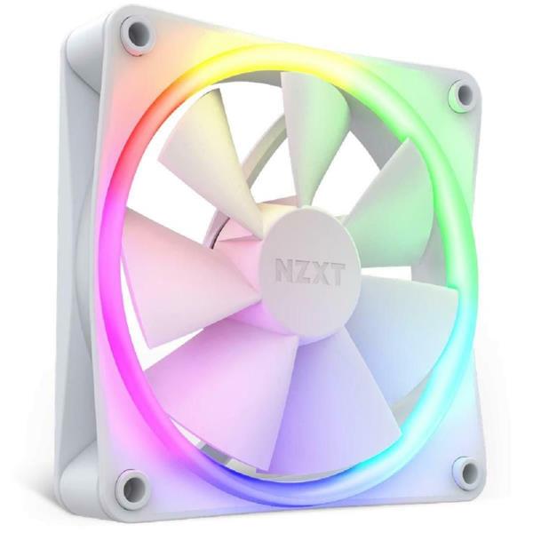 NZXT F120 RGB SINGLE WH 120X120X26 RF-R12SF-W1