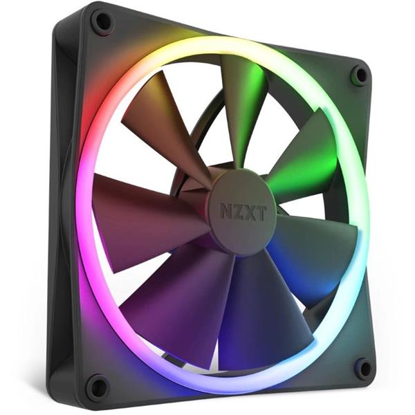 NZXT F140 RGB SINGLE BK 140X140X26 RF-R14SF-B1