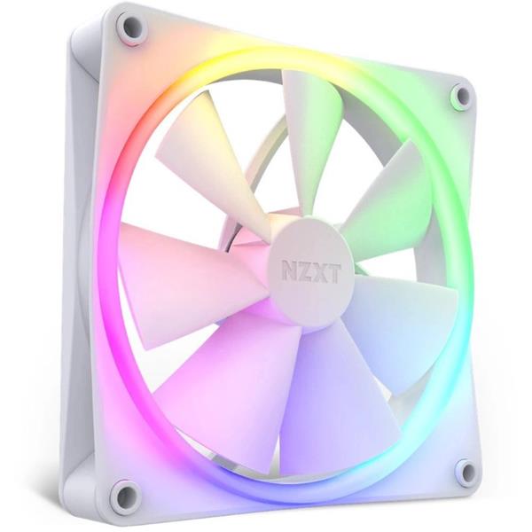 NZXT F140 RGB SINGLE WH 140X140X26 RF-R14SF-W1