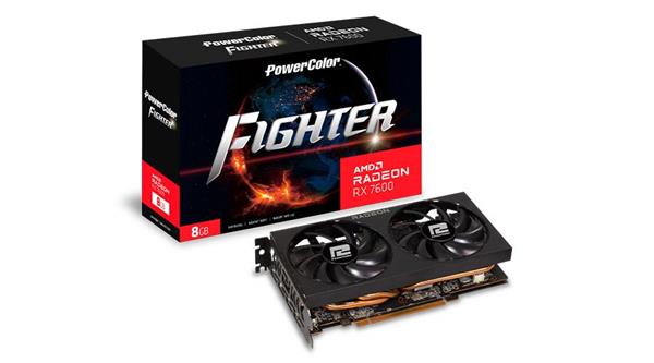 POWERCOLOR VGA  RADEON FIGHTER RX 7600 8GB GDDR6