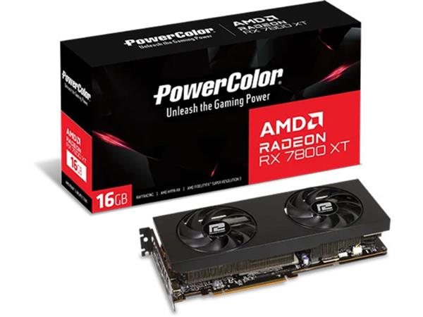 VGA PowerColor Radeon Powercolor RX 7800XT 16GB (Dual Fan)