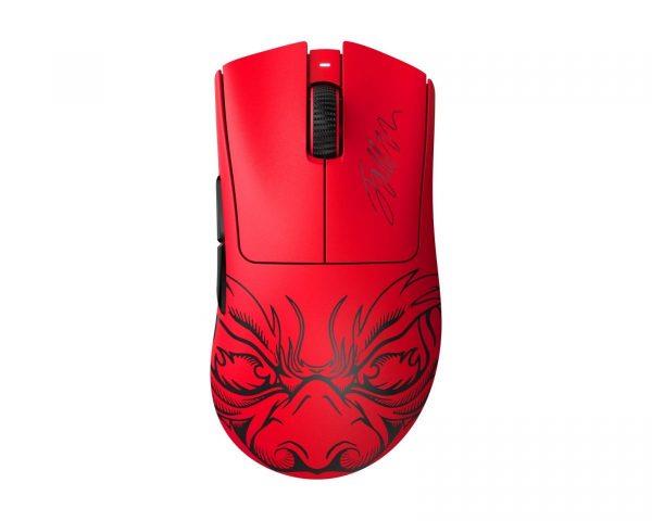 RAZER DEATHADDER V3 PRO FAKER EDITION – 64G WIRELESS GAMING MOUSE – 90 HOURS BATTERY – 30K DPI