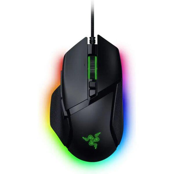 Razer BASILISK V3 35K BLACK – RGB Gaming Mouse – Optical Switches – Tilt Wheel – 11 Buttons