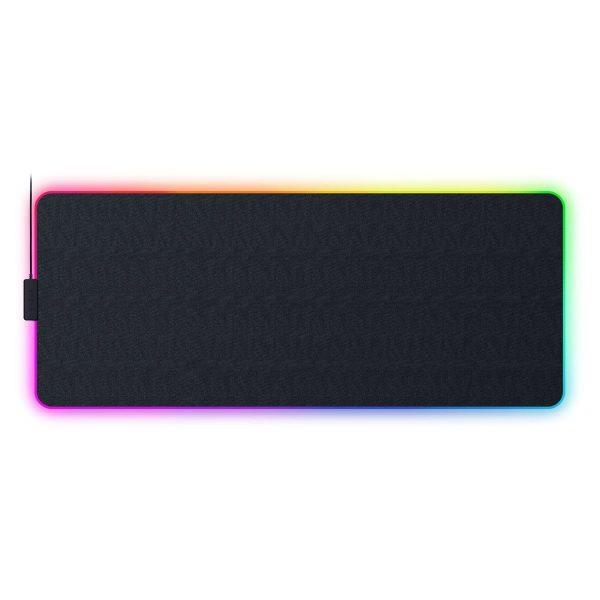 RAZER STRIDER CHROMA – HYBRID GAMING RGB MOUSEPAD – WATER-RESISTANT – SMOOTH GLIDE – ANTI-SLIP BASE