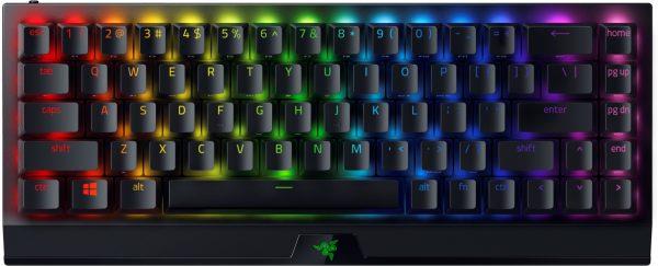 RAZER BLACKWIDOW V3 MINI YELLOW SWITCH 65% WIRELESS  2,4 & BLUETOOTH  MECHANICAL GAMING KEYBOARD US