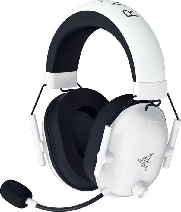 RAZER BLACKSHARK V2 HYPERSPEED WHITE – WIRELESS GAMING HEADSET – LIGHTWEIGHT – 2.4GHZ / BT / USB