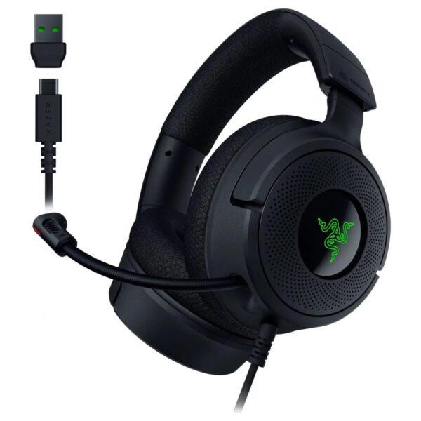 Razer KRAKEN V4 X USB – RGB 7.1 Gaming Headset – 40 mm Driver – PC/PS5/PS4