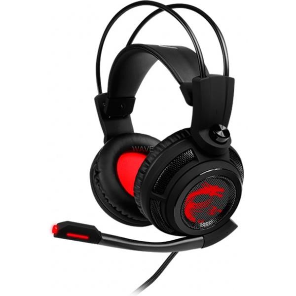 MSI GAMING DS502 HEADSET BLACK - RED