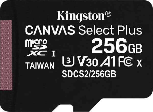 KINGSTON MICROSD256GB CANVAS SELECT+ SDCS2 SP