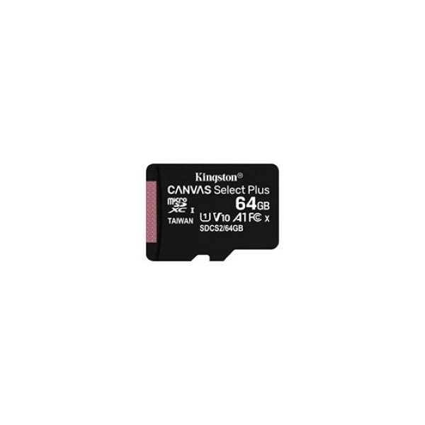 KINGSTON MEM MICRO SDXC 64GB CANVAS SELECT