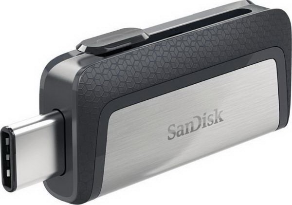 SANDISK ULTRA DUAL DRIVE 256 GB, USB STICK READ 256GB: 150MB / S USB 3.0 / USB 3.1  GEN 1 , USB 3.1 C  GEN 1  SDDDC2-256G-G46