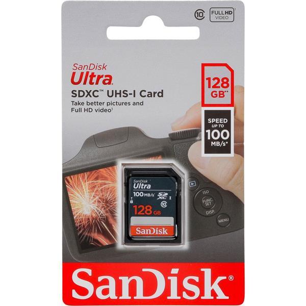 SANDISK ULTRA LITE SDXC    128GB 100MB/S       SDSDUNR-128G-GN3IN