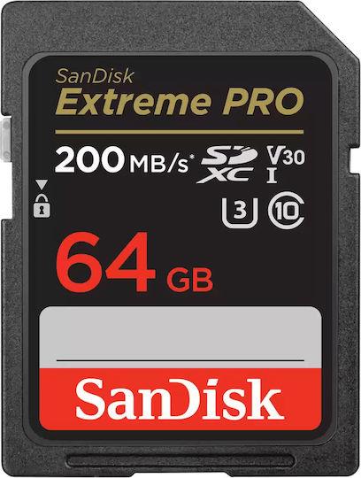 SanDisk Extreme Pro SDXC    64GB UHS-I C10 U3 V30