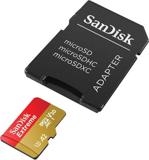 SanDisk microSDXC  256GB Extreme A2 C10 V30 UHS-I U3