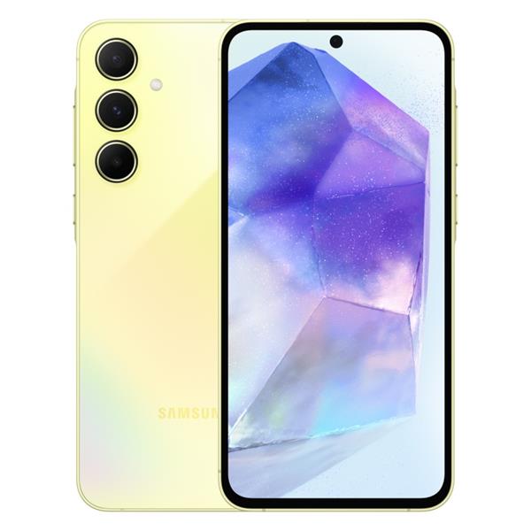 Smartphone Samsung Galaxy A55 6.6" 5G 128GB/8GB Lemon | Triple Camera 50MP | Super AMOLED 120 Hz