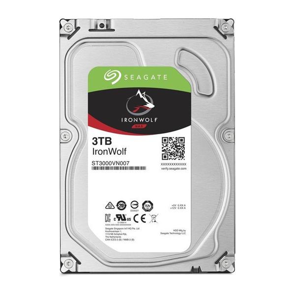 SEAGATE IRONWOLF NAS ST3000VN006 3TB SATA III 256MB