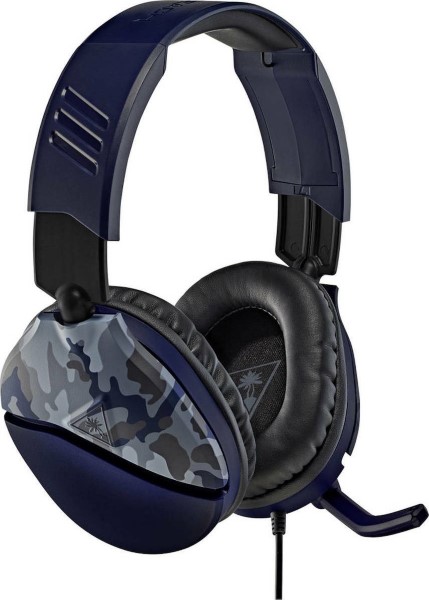 TURTLE BEACH RECON 70 CAMO BLUE OVER-EAR STEREO GAMING-HEADSET