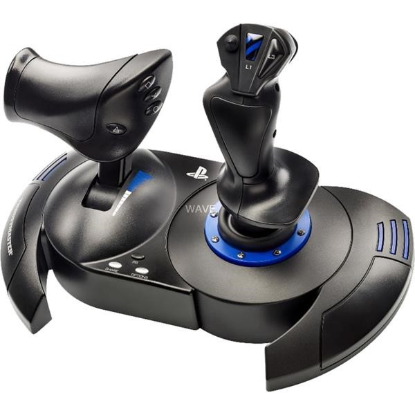 THRUSTMASTER T-FLIGHT STICK HOTAS 4, JOYSTICK USB CABLE 12 KEYS BLACK FOR PLAYSTATION 4