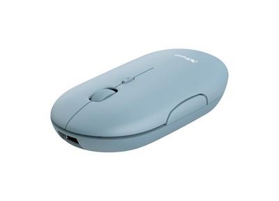 Trust Mouse Wrls Puck Rchrg Blue 24126 -24126