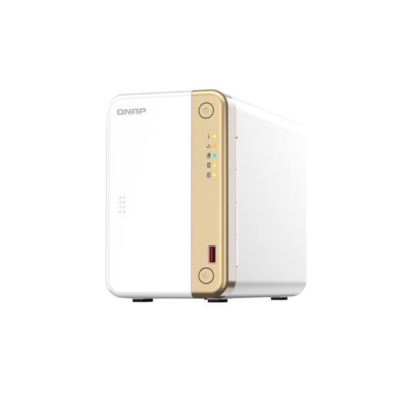 NAS Server QNAP TS-262-4G Tower - Intel® Celeron® - N4505 - Gold