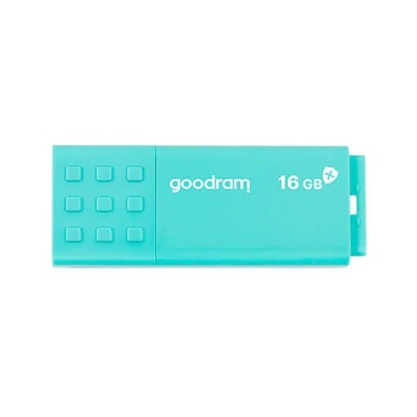 GOODRAM USB FLASH DRIVE 16GB USB3. 0 UME3 CARE TURQUOISE