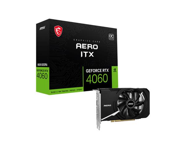 VGA MSI GeForce® RTX 4060 8GB AERO OC