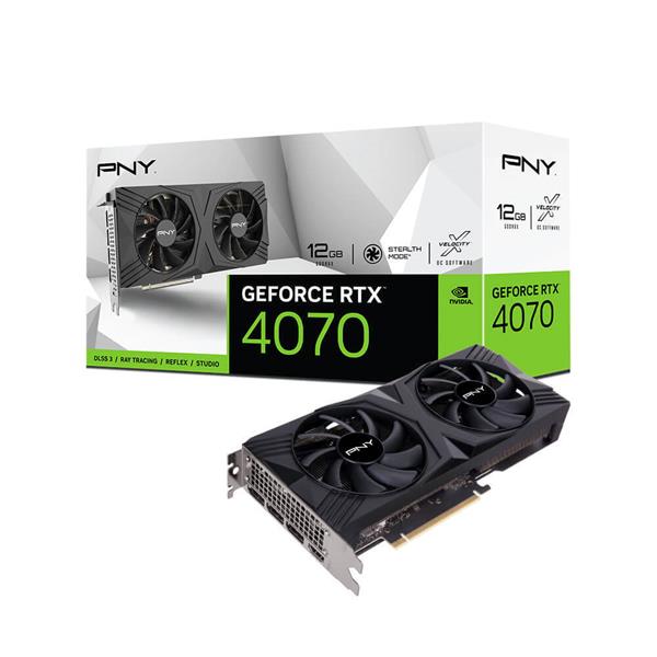 VGA PNY GeForce® RTX 4070 12GB Verto Dual Fan