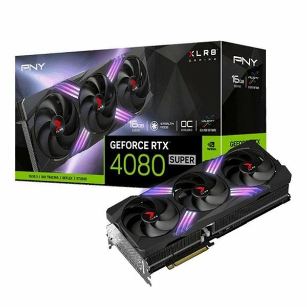 VGA PNY GeForce® RTX 4080 Super 16GB Verto EPIC-X RGB Triple Fan OC