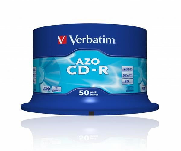 VERBATIM CDR 52X 700MB SP VERB DL 50ST