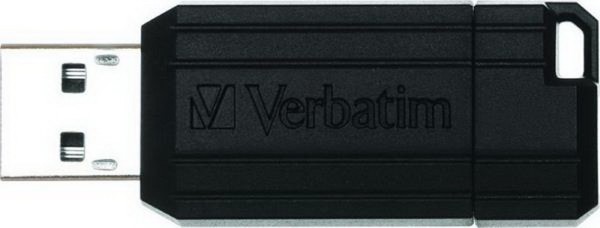 VERBATIM USB 64GB 3-10 PSTRIPE BK