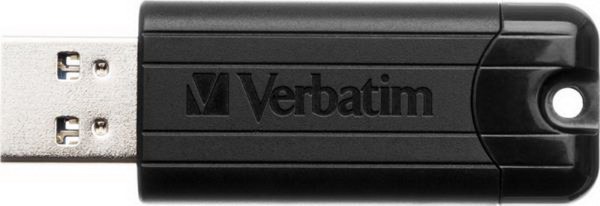 VERBATIM USB 16GB PIN STRIPE 3.0 U3 BK