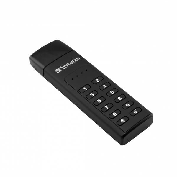 VERBATIM  USB 64GB KEYPAD SECURE TYP A U3 BK VER