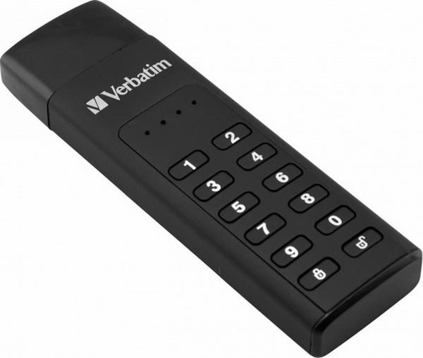 VERBATIM  USB 32GB KEYPAD SECURE TYP C U3 BK VER