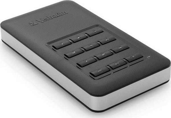 VERBATIM STORE N GO        256GB SECURE PORTABLE SSD USB 3.1