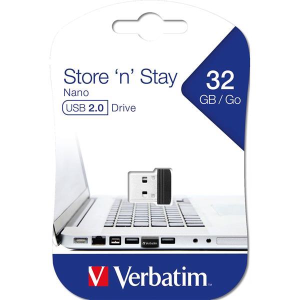 VERBATIM STORE N STAY NANO  32GB USB 2.0