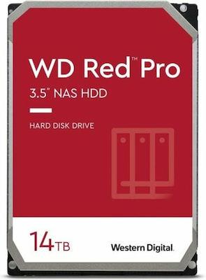 HDD WD Red Pro WD142KFGX 14TB/8,9/600/72 SATA III