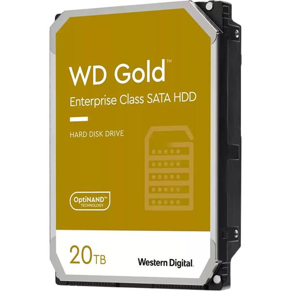 HDD WD Gold WD202KRYZ 20TB/600/72 Sata III 512MB