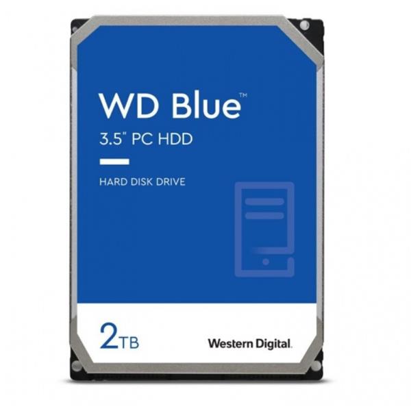 Western Digital HDD BLUE 2TB/SATA3/3.5"/256MB CACHE/5400 RPM