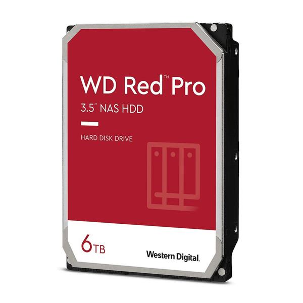 HDD WD Red Pro WD6005FFBX 6TB/8,9/600/72 Sata III 256MB (CMR)