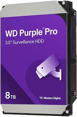 HDD WD Purple WD8002PURP 8TB - 6Gb/s Sata III 256MB