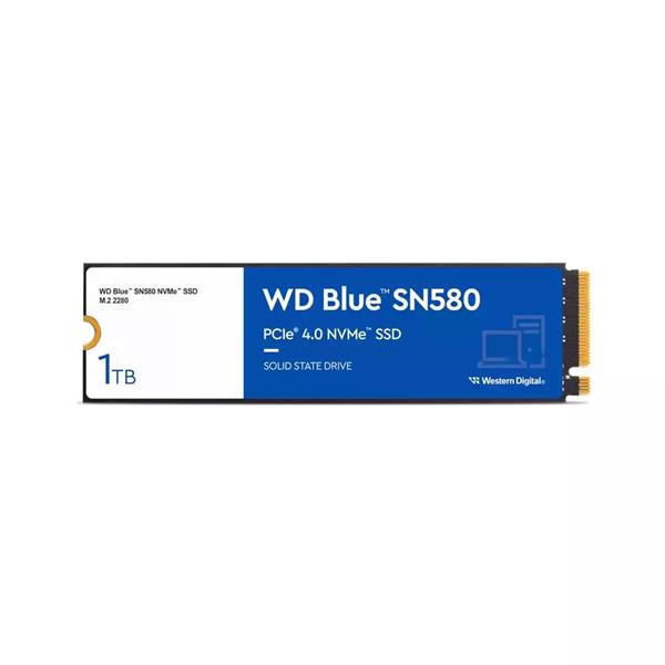 SSD WD Blue 1TB SN580 NVME M.2 PCIe 4.0 x4 WDS100T3B0E